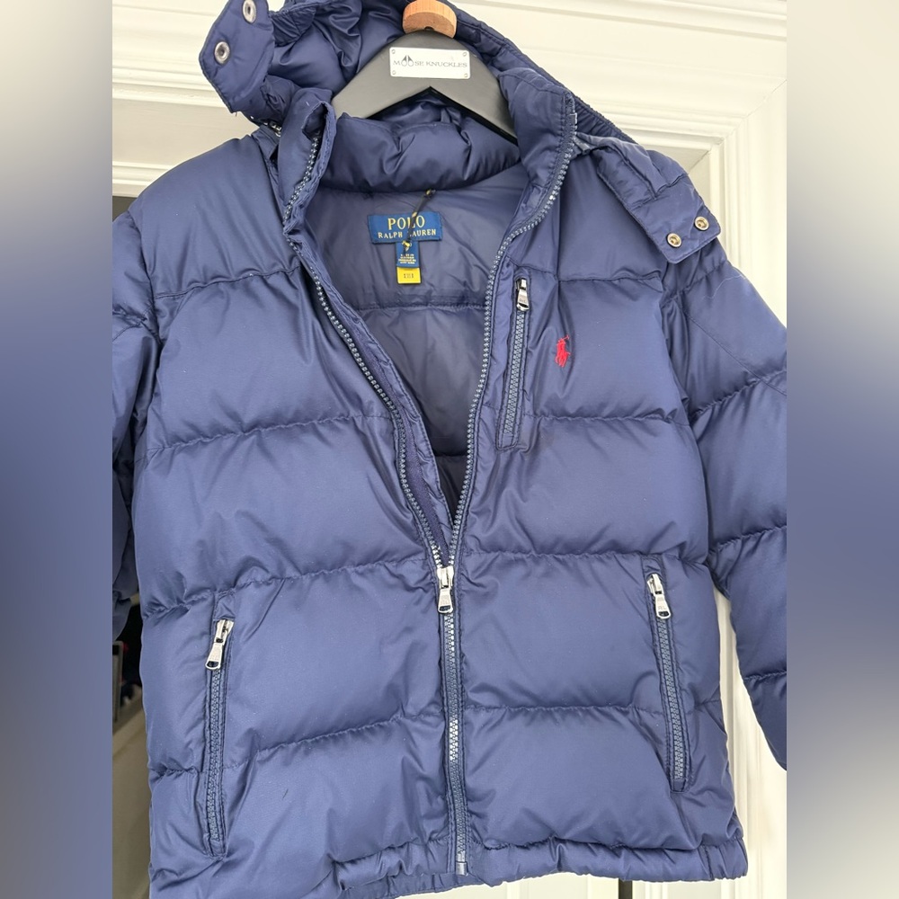 Ralph Lauren Kids Puffer Jacket in Blue